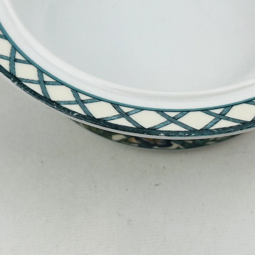 Dansk Nordic Garden Cereal Bowl Rim Fruit 6.75